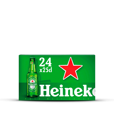 Cerveja Heineken Premium 24x0.25ml